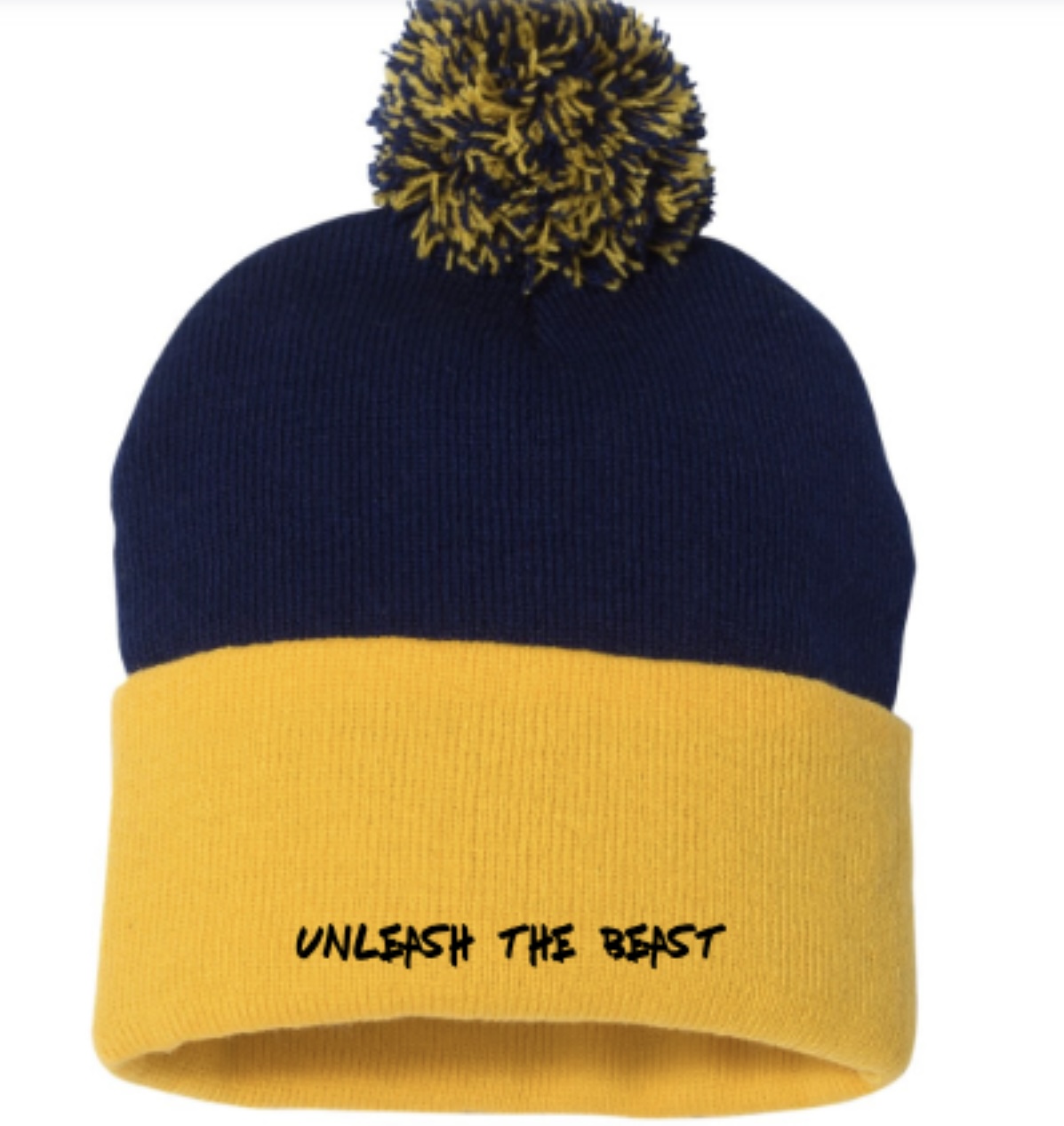 Shaker Cap (Blue & Yellow)